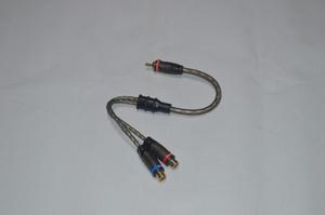 Cable Y Rca 2 Hembras 1 Macho Marca Gp Gama Alta