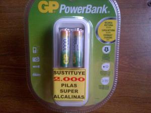 Cargador Gp Power Bank Pilas Aa/aaa mah