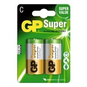 Pila Bateria Alcalina C Gp