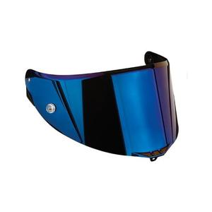 Visor Para Casco Agv Gp R Corsa Modelo Race 3 Iridium Blue