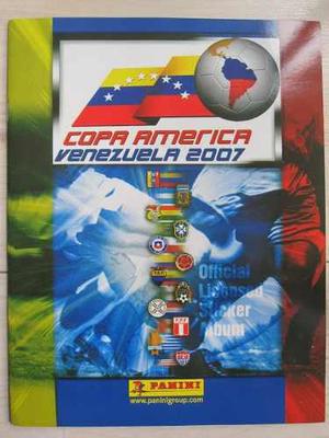 Album Copa America 2007 Panini Lleno
