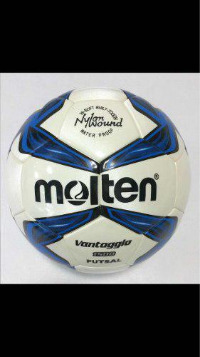 Balon Pelota Futsala Molten Azul Blanco Co 25