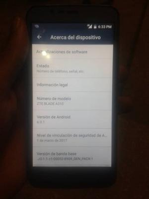 Celular Android Barato Modelo Zte Blade Ag Lte Usado