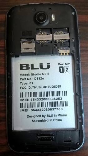 Celular Blu Studio 5.0 Ii -d532u - Para Repuesto - 18trumps