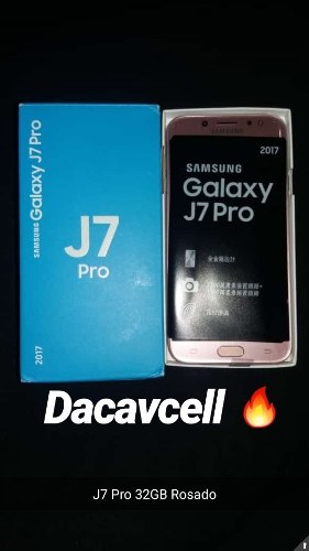 Celular Samsung Galaxy J7 Pro 32gb Nuevo Rosado