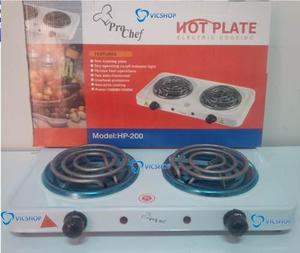 Cocina Eléctrica 2 Hornillas Hot Plate 2000w Espiral Oferta