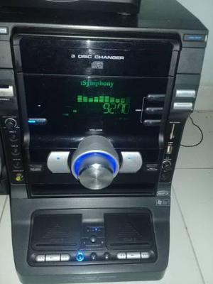 Equipo De Sonido Usb-pendrive-cd Player Control Remoto