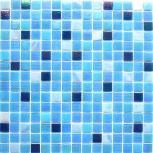 Mallas Mosaicos Decorativo Índigo Y Azul Nácar