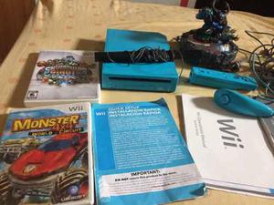 Nintendo Wii Con Juegos Y Accesorios
