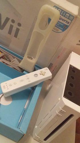 Nintendo Wii + Wii Remote Con Motionplus Con Su Caja !