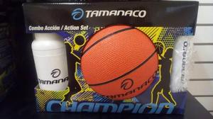Set Basket Tamanaco Balon + Termo + Inflador