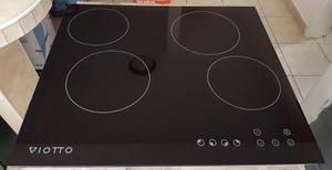 Tope De Cocina Eléctrico 60 Cm Vitroceramica 4h Viotto