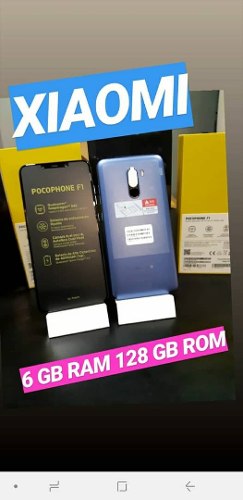 Xiaomi Pocophone F1. 6g Ram, 128g Interna. Nuevos