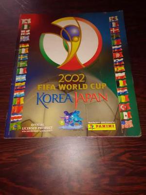 lbum Panini Mundial Korea Japón 2002