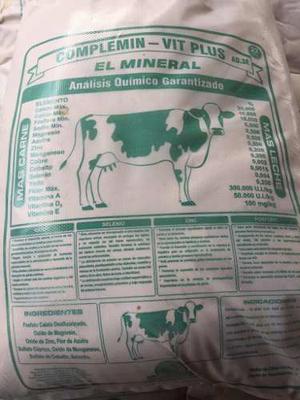 Alimento Minerales Doble Proposito Para Animales