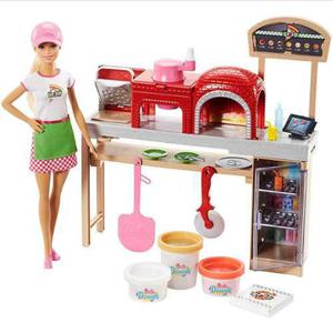 Barbie Cheff De Pizza Kitchen Original De Mattel