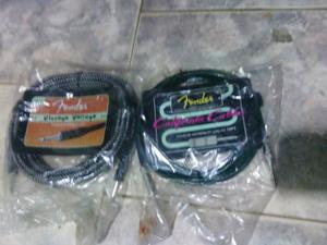 Cables Para Guitarras Electricas Nuevos Marca Fender