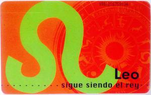 Coleccionable Tarjeta Cantv 1998 Leo...sigue Siendo El Rey