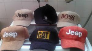 Gorra Jeep, Cat, Boos De Gamuza Abiertas