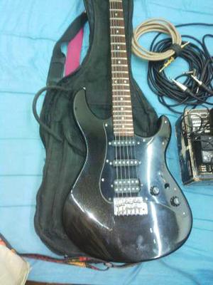 Guitarra Electrica Yamaha Eg112c2 Con Todo Lo Que Se Ve