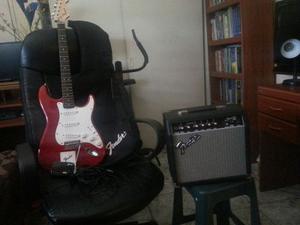 Guitarra Fender Squier Original Y Amplificador Fender