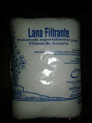 Lana Algodon Filtrante Para Filtro De Acuarios Peceras