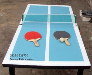 Mesa De Ping Pong Infantil Plegable