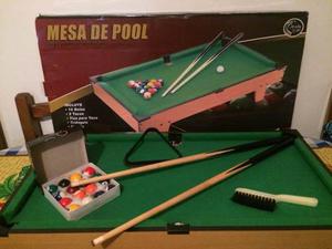 Mini Mesa De Pool Jedy Toys Exelente Condiciones 33tr