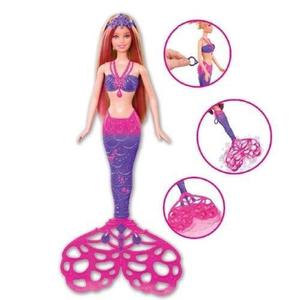 Muñeca Sirena Burbujas Magicas Kaibibi Juguete Niña Barbie