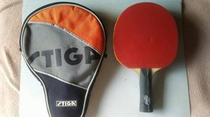 Raquetas De Ping Pong Stiga 3 Estrellas Y Estuche