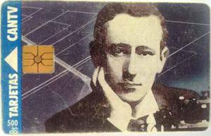 Tarjeta Cantv Usada 1995 Guglielmo Marconi-telecomunicacione