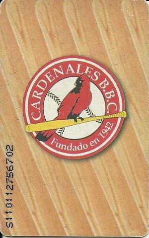 Tarjeta Telefónica Colección Cardenales De Lara