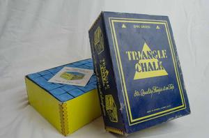 Tiza Triangle Chalk Para Pool Made In Usa.original, Caja 144