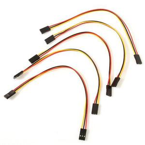 5 Pcs 3 Pin Cable Puente Hembra Dupont Para Arduino