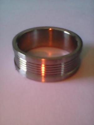 Anillo Esika Para Caballero De Acero Inoxidable Talla 8