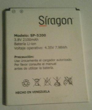 Bateria Para Teléfono Siragon Sp-5200