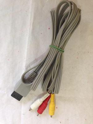 Cable Rca Audio Y Video Consola Nintendo Wii Original