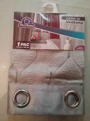 Cortina De Ventana Bordada Skyhome Calidad