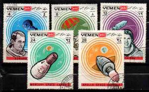 Estampillas Yemen  Serie Completa Usadas