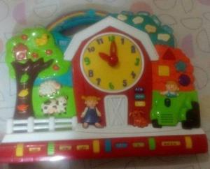 Granja Musical Reloj Sonidos Para Bebes