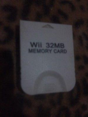Memoria De Wii O Gamecube Para Guardar Los Avances
