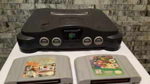Nintendo 64 + Control + Juegos Y Accesorios Vendo O Cambio