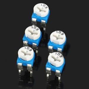 Pcs 5 Horizontal Ohm Resistencia Ajustable