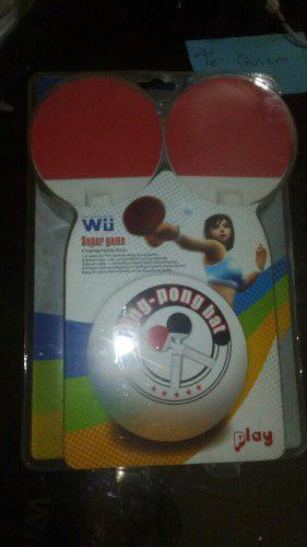 Raquetas De Ping Pong Bat Wii Originales