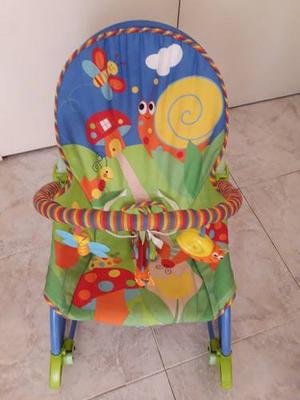 Silla Fisher Price Mecedora Con Sonido Y Vibracion.