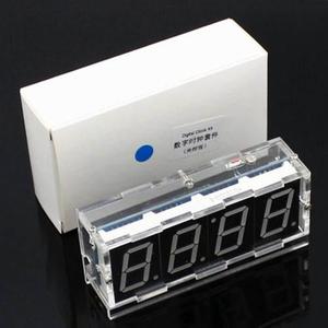 Sz 0001 Reloj Led Digital Microcontrolador Diy Kit Set