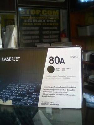 Toner Original Hp 80a Cf280a, 400 M M425. Stop.com