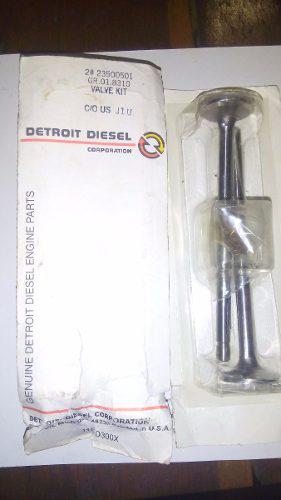 Válvulas Escape #23500501 Para Motor Detroit Diesel Serie