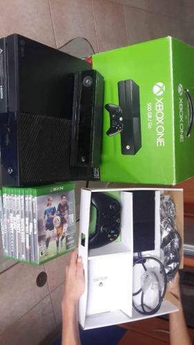 Xbox One 500gb. Juegos, Controles, Cables Y Caja