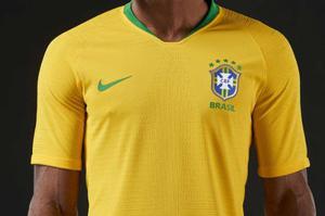 Franela Camisa De Brasil Nike Mundial Rusia  Nuevas